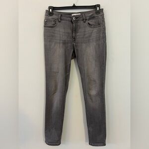 DL1961 Women’s 30 Charcoal Skinny Jeans Soft Quiet Luxury